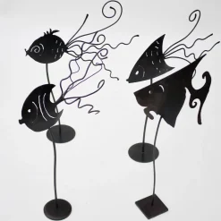 Idee del Fabbro Scultura Pesce Luna> Statuine