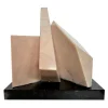 Espidesign by Paola Speranza Scultura Poesia di Prismi in Marmo Rosa e Nero> Sculture Decorative