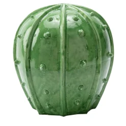 Cerasarda Scultura rotonda verde Cactus> Sculture Decorative
