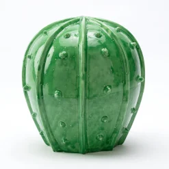 Cerasarda Scultura rotonda verde Cactus> Sculture Decorative