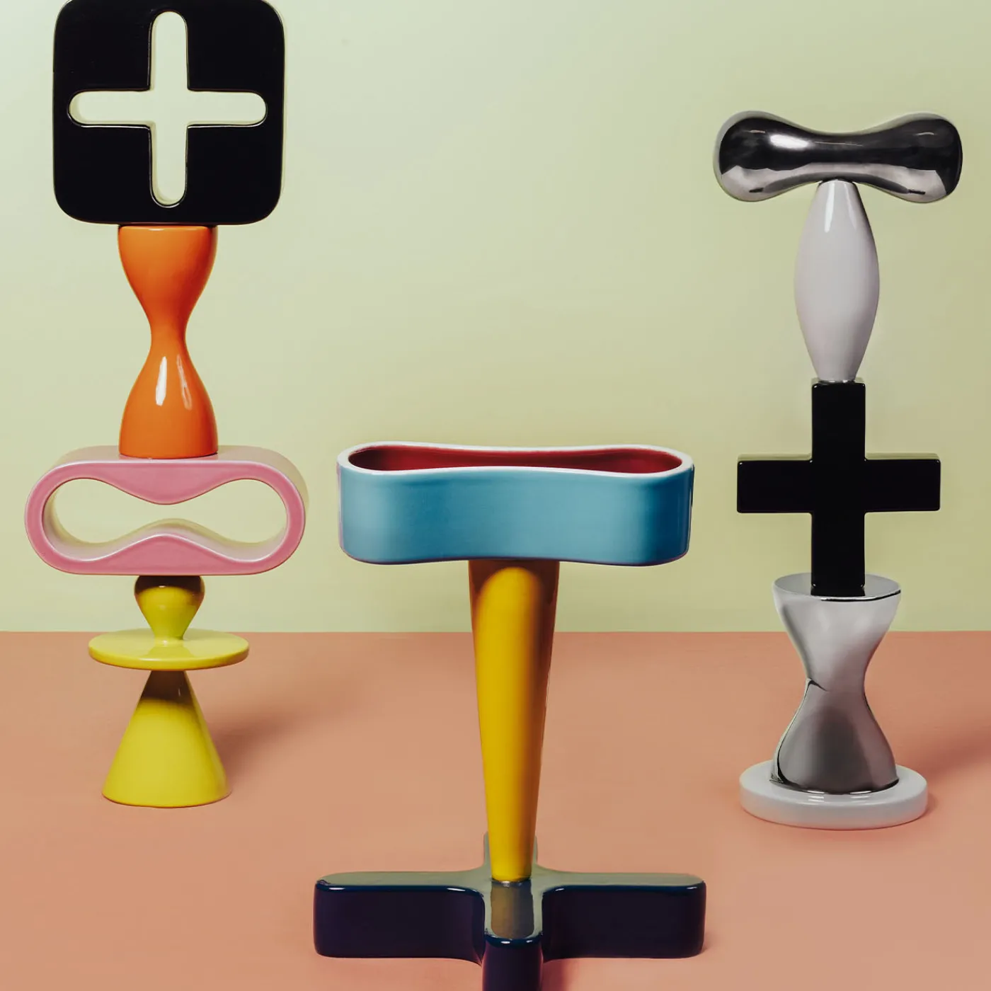 Bitossi Ceramiche Scultura Totem di Karim Rashid> Sculture Decorative