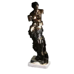 Fonderia Artistica Ruocco Scultura Venere di Milo sfaccettata in bronzo> Sculture Decorative