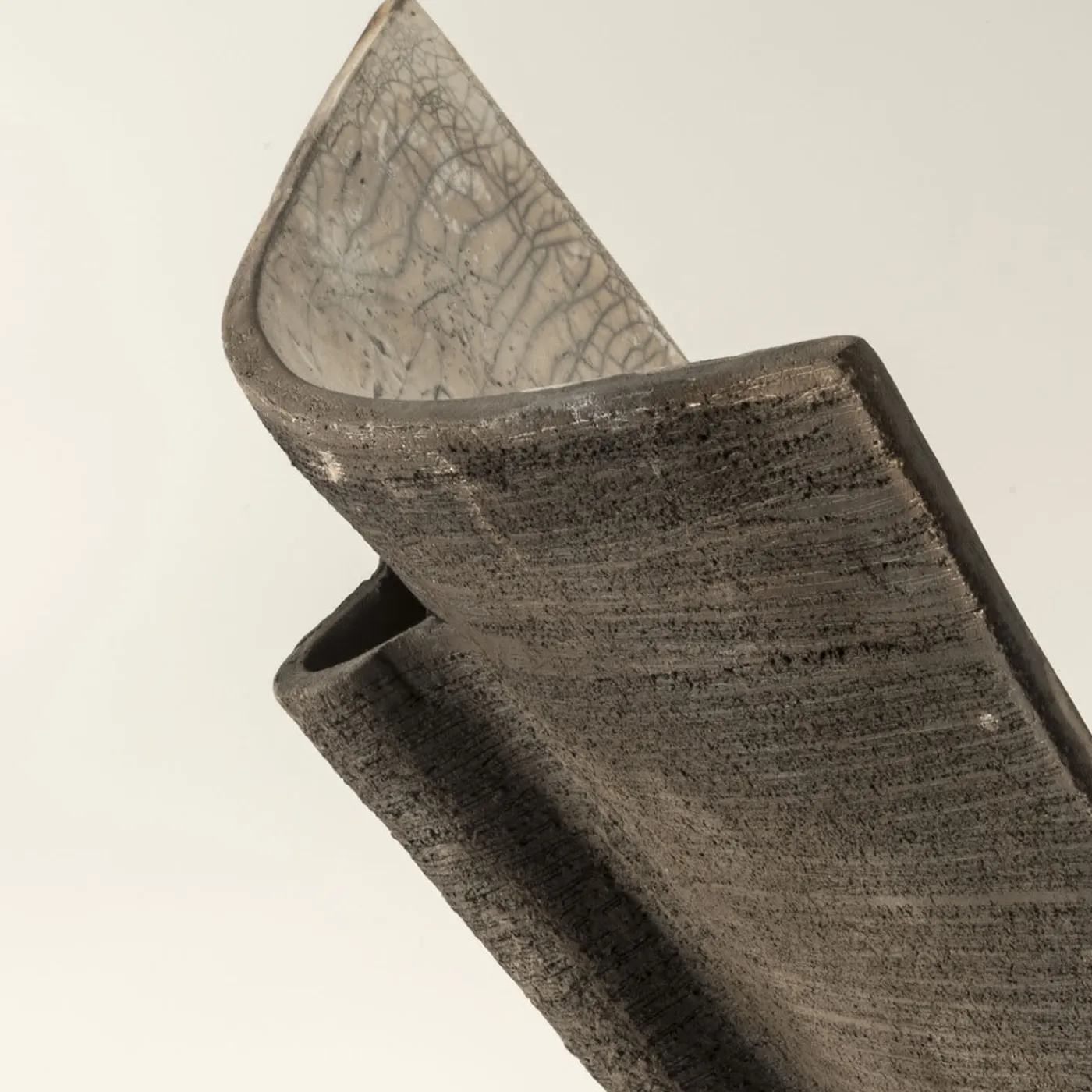 Design Center 1991 Scultura/vaso in ceramica Atmosfera Zen di Nino Basso> Vasi Decorativi