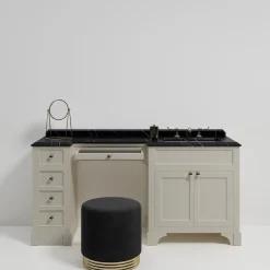 Devon&Devon Season Vanity Crema e Nero Marquinha> Lavabi E Vasche Da Bagno