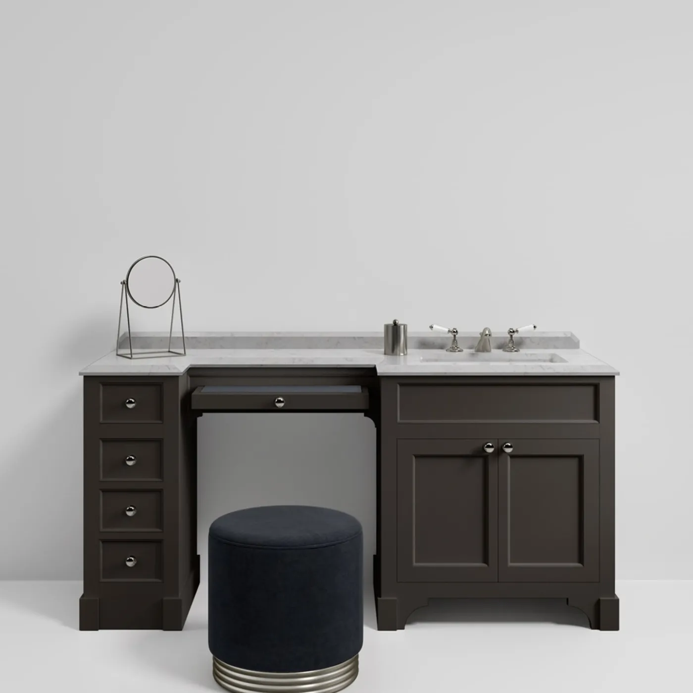 Devon&Devon Season Vanity Fango e Bianco Afyon> Lavabi E Vasche Da Bagno
