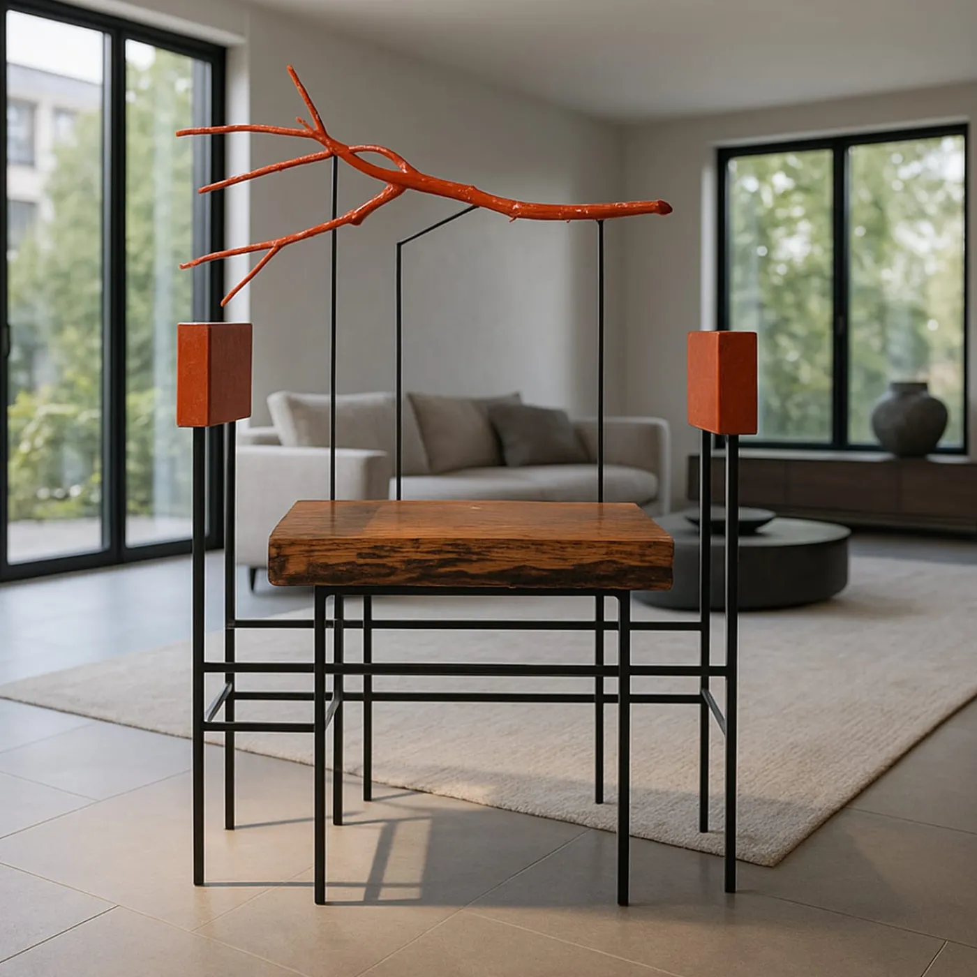 Le Meduse Sedia scultorea Trono del Re del Vento> Sculture Decorative