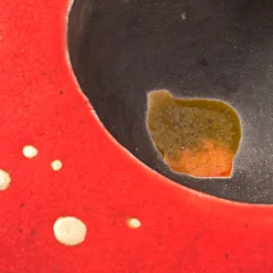 Design Center 1991 Serenata In Rosso E Nero Vaso Scultura di Nino Basso><noscript><img width=