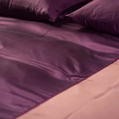 Alessandro Di Marco Set copripiumino - Rosa cipria Bordeaux> Biancheria Da Letto