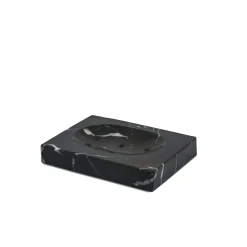 FiammettaV Home Collection Set da bagno 4 pezzi in marmo nero><noscript><img width=