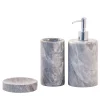 FiammettaV Home Collection Set da bagno 3 pezzi in marmo grigio> Arredo Bagno