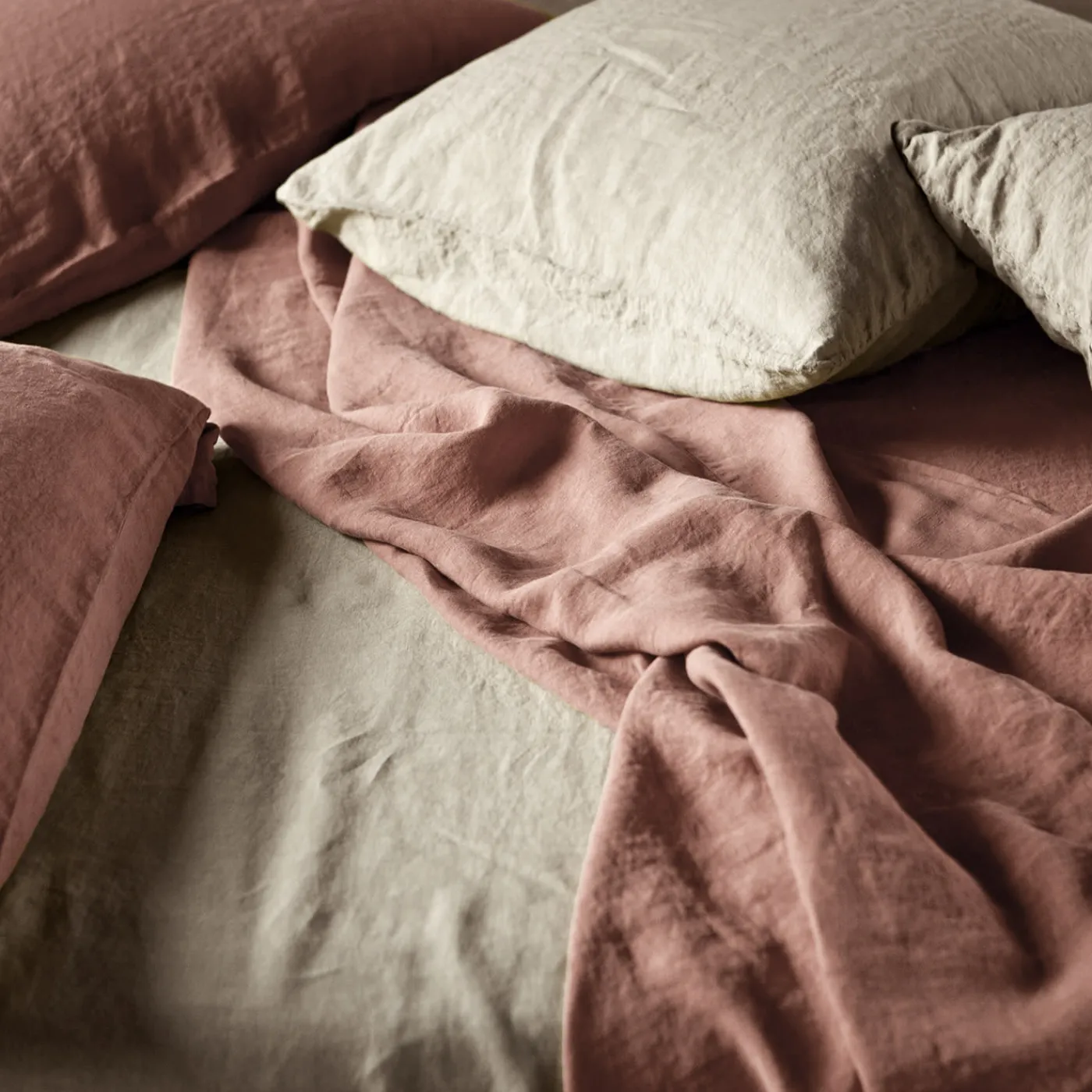 Once Milano Set da letto estivo rosa vintage> Biancheria Da Letto
