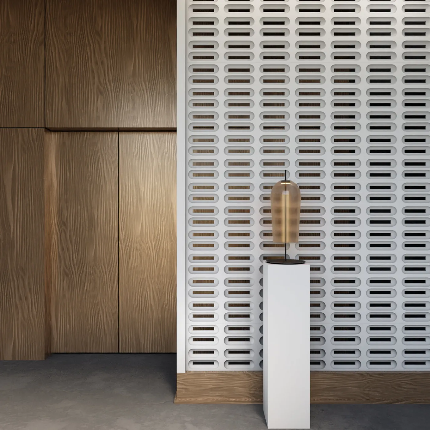 mg12 by Monica Geronimi Set di 15 Blocchi Caterina in Gesso Bianco> Piastrelle E Pavimenti