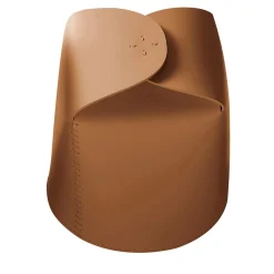 Tonucci Collection Set di 2 cestini Bloom in pelle marrone chiaro di Viola Tonucci> Ceste