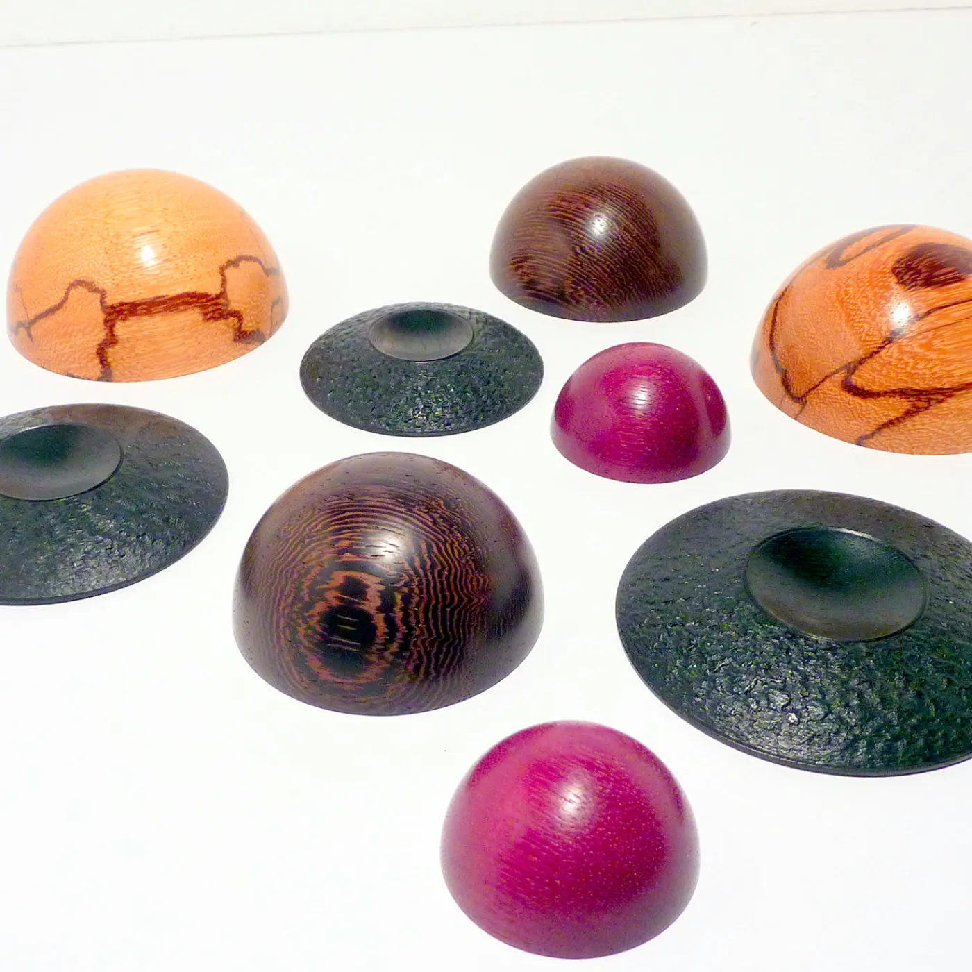 Mauro Sarti Set di 3 contenitori per sfere segrete> Scatole