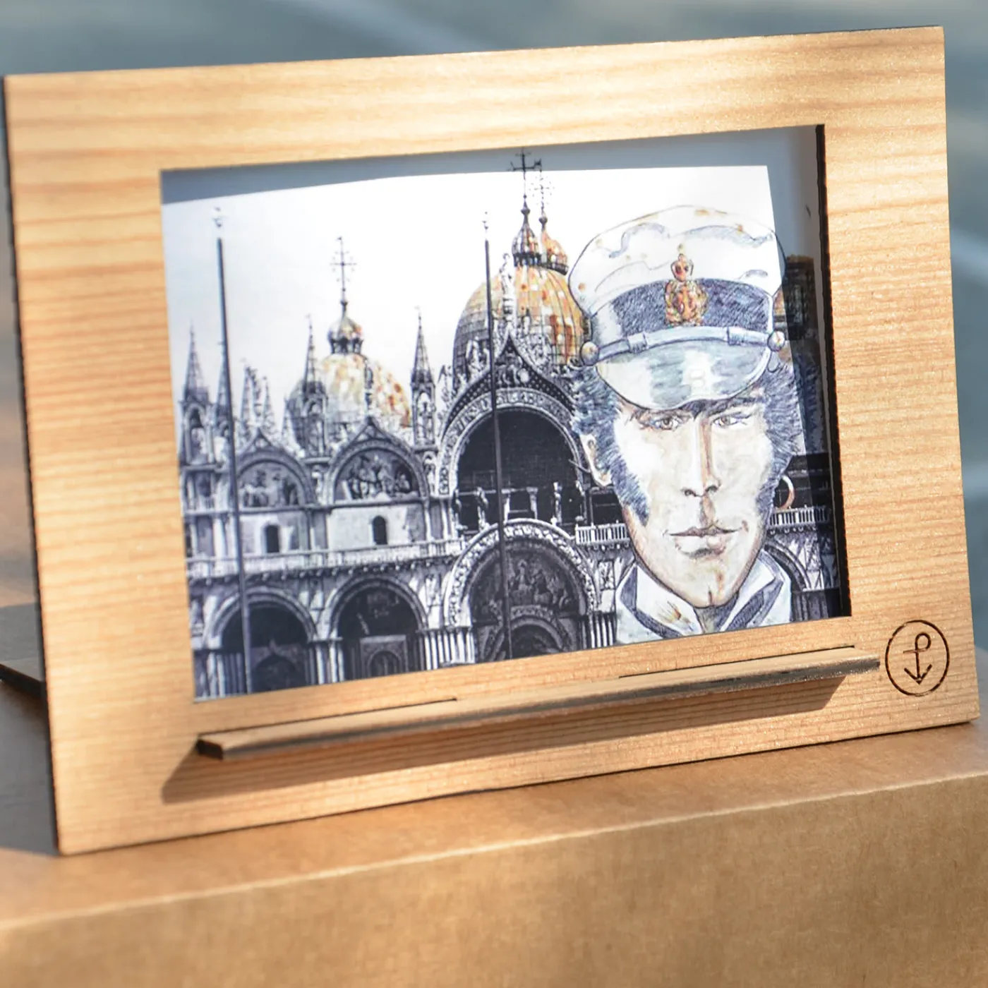 Pieces of Venice Set di 4 cornici per ritratti Sandro Gallo 136 di Luciano Marson per POV> Cornici