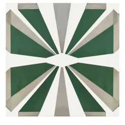 Ma.Vi. Ceramica Set di 4 piastrelle Bauhaus 50 Tipo 25> Piastrelle E Pavimenti