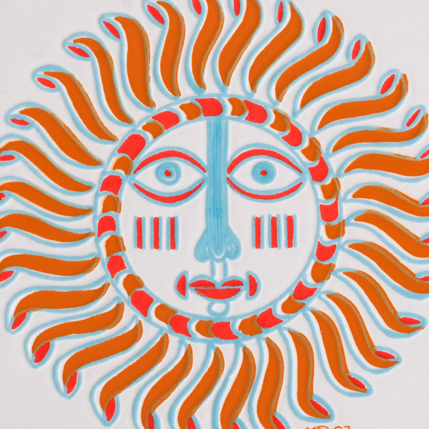 Cerasarda Set di 4 piastrelle I Classici Quattro Stagioni di Mario De Biasi> Piastrelle E Pavimenti