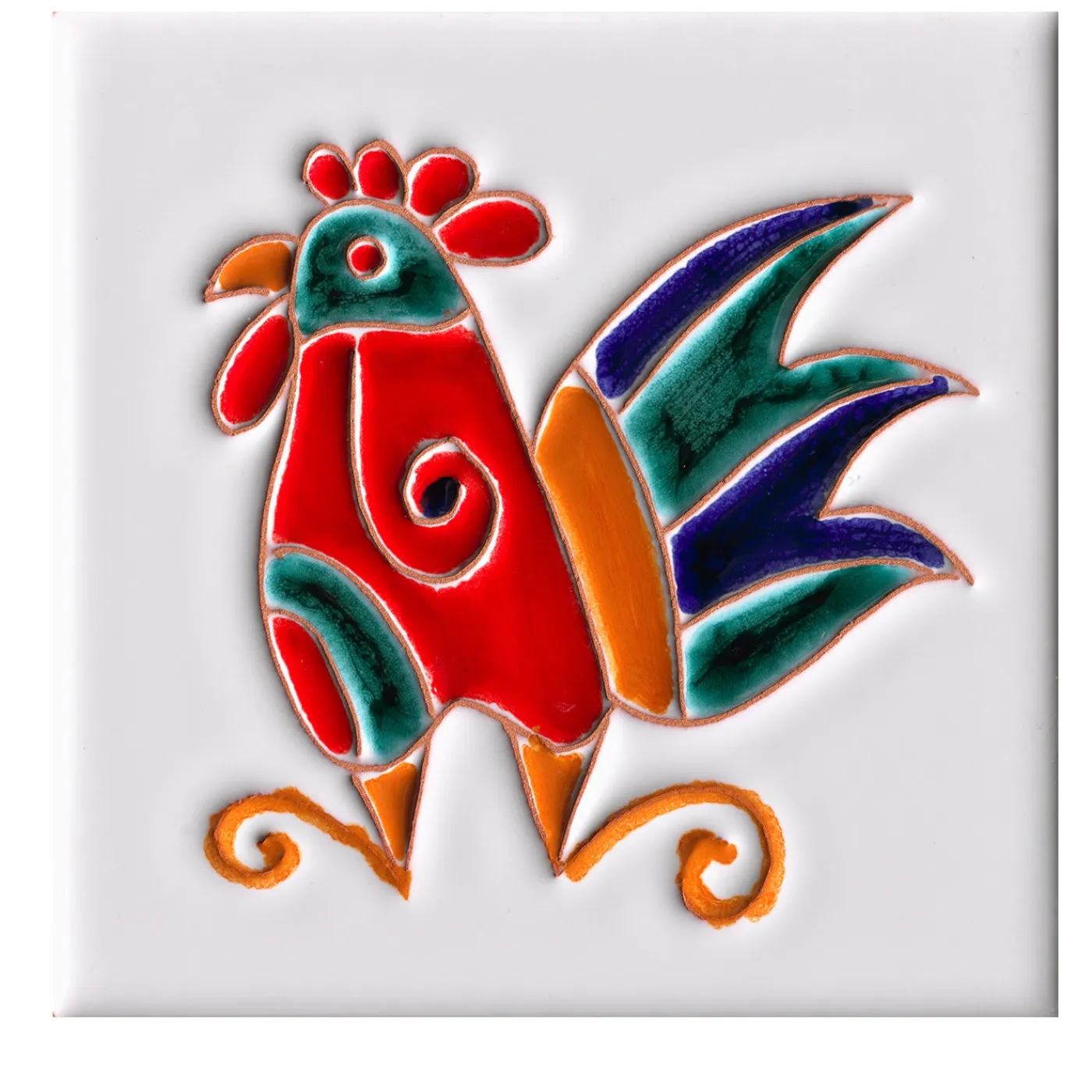 Cerasarda Set di 12 piastrelle I Classici Pavoncelle> Piastrelle E Pavimenti