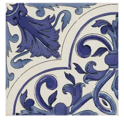 Ma.Vi. Ceramica Set di 25 piastrelle Mavi Blu Tipo Alba> Piastrelle E Pavimenti