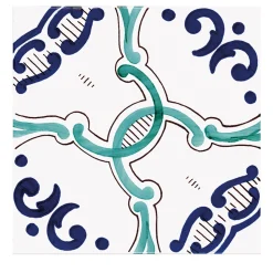 Ma.Vi. Ceramica Set di 25 Piastrelle Riedizioni Tradizione Tipo Carpena> Piastrelle E Pavimenti