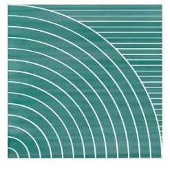 Ma.Vi. Ceramica Set di 25 piastrelle Solchi ad angolo L> Piastrelle E Pavimenti