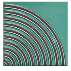 Ma.Vi. Ceramica Set di 44 piastrelle Solchi Tattile Angolo Verde> Piastrelle E Pavimenti