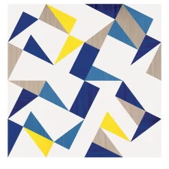 Ma.Vi. Ceramica Set Di 25 Piastrelle Tartan Blu Tipo 2> Piastrelle E Pavimenti