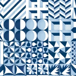 Francesco De Maio Set di 25 piastrelle tipo 4 della Collezione Blu Ponti di Gio Ponti><noscript><img width=