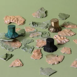 NIVA Design Set di 4 pomelli in ottone per porte Solido #4 di Nicole Valenti><noscript><img width=