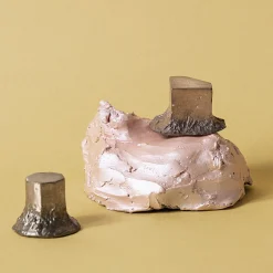 NIVA Design Set di 4 pomelli per porte in ottone Solido #3 di Nicole Valenti><noscript><img width=