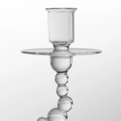 Simone Crestani Set di 2 Portacandele Trasparenti H₂O Bubble><noscript><img width=