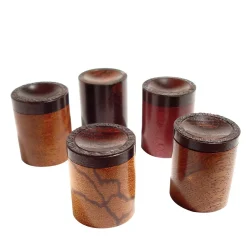 Mauro Sarti Set di 5 scatole di legno Esotico> Scatole