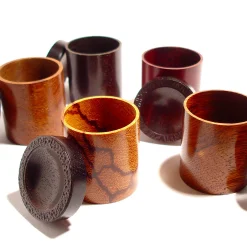 Mauro Sarti Set di 5 scatole di legno Esotico><noscript><img width=