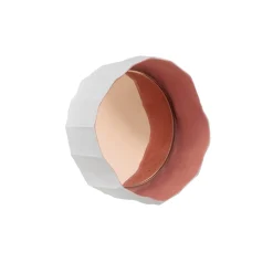 Paola Paronetto Set di 3 specchi Ninfea 12 Rosa> Specchi Da Parete