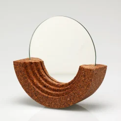 Keep Life Set di 1 specchio e 2 contenitori Veneris di Nunzia Ponsillo> Specchi Da Tavolo