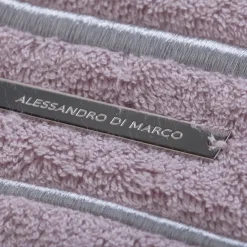 Alessandro Di Marco Set di asciugamani da bagno grandi - Rosa cipria><noscript><img width=