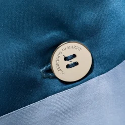 Alessandro Di Marco Set di biancheria da letto estiva - Blu petrolio><noscript><img width=