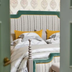 Verderoccia Set di lenzuola quattro generazioni Jacquard grigio US King><noscript><img width=