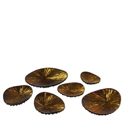 Ghirò Studio Set di sei centrotavola in cristallo Oasi> Centrotavola