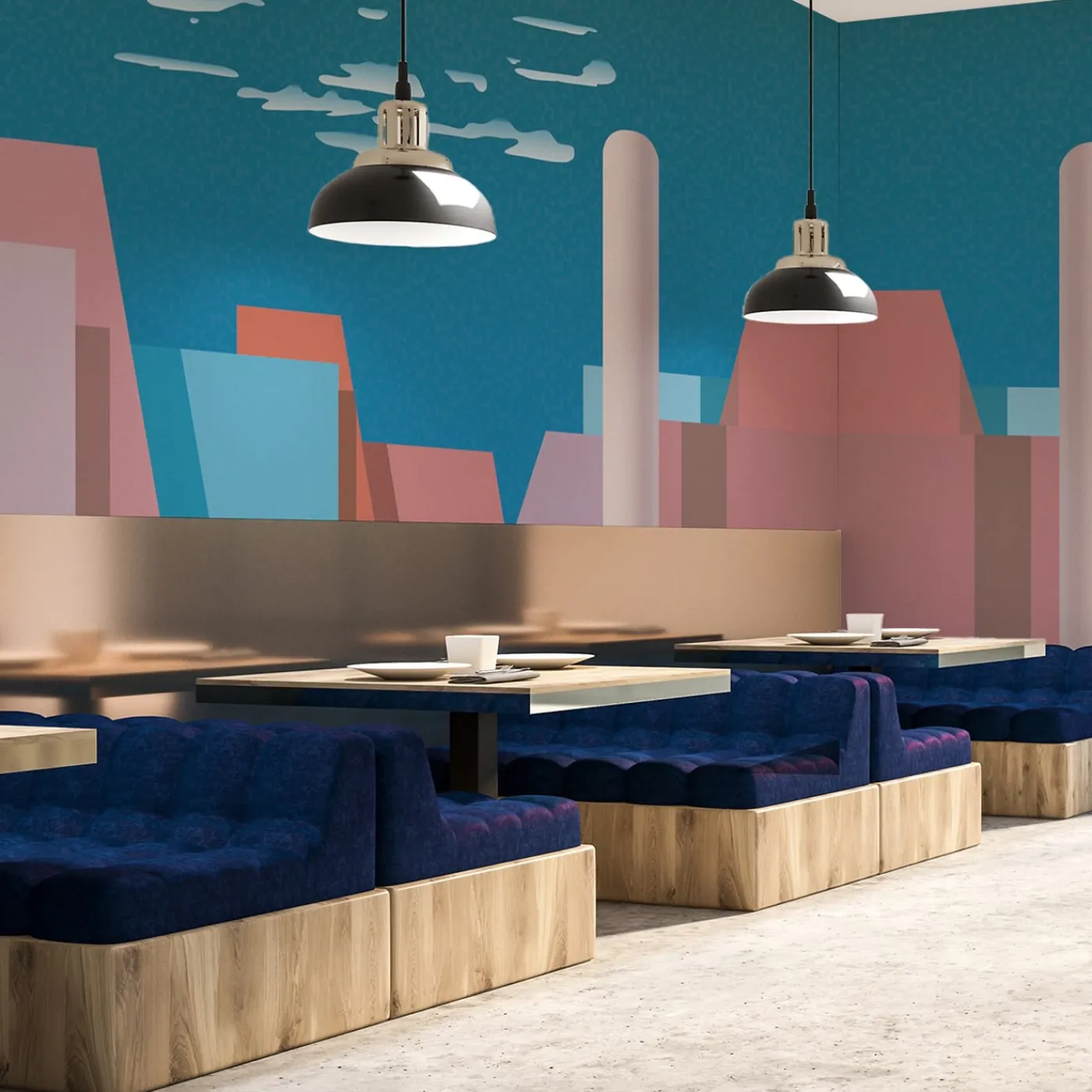 Officinarkitettura Solidi Bhaus 100 Carta da parati> Carte Da Parati