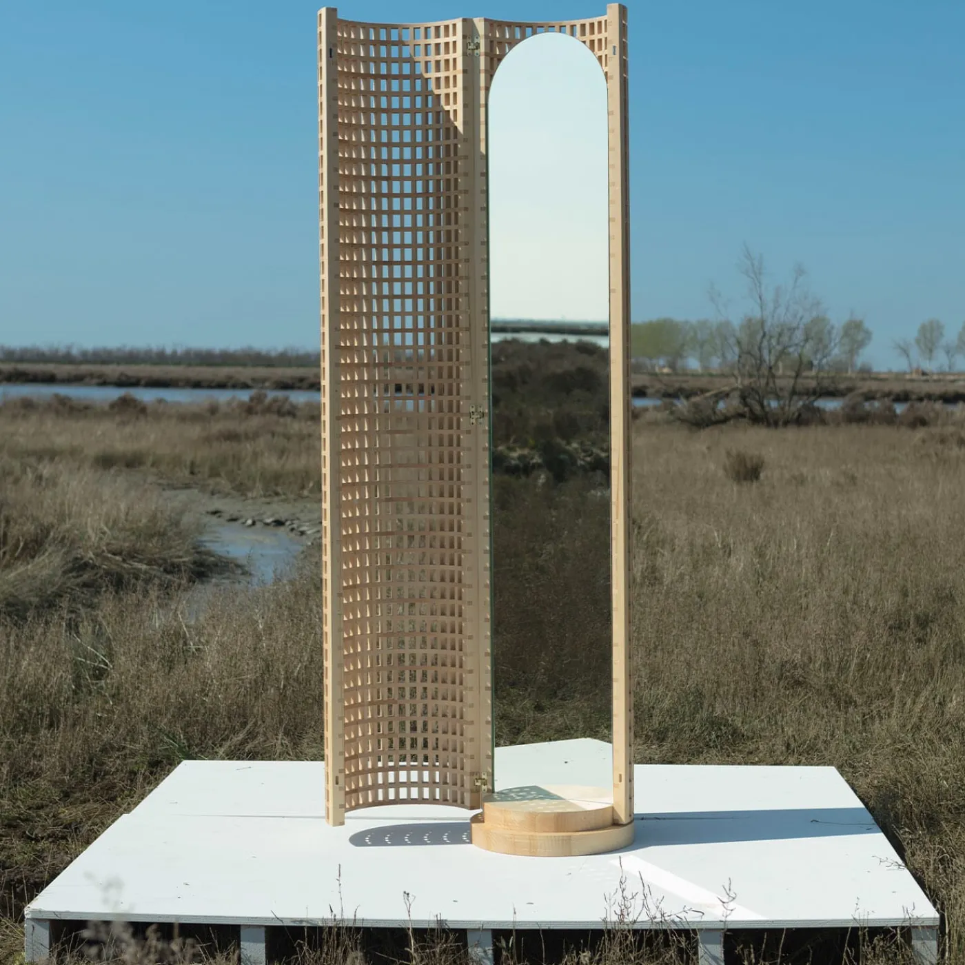 Medulum Specchio Carabottino free-standing> Specchi Da Terra