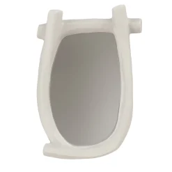 Edizione Limitata by Simone Fanciullacci Specchio da parete grande Esprit V2 in gesso bianco> Specchi Da Parete