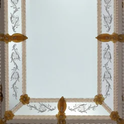 Fratelli Tosi Specchio da parete in vetro di Murano Toronto> Specchi Da Parete