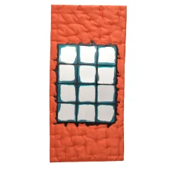 Meritalia Specchio da Parete Mirror 3 arancione di Gaetano Pesce> Specchi Da Parete