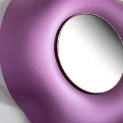 Ghirò Studio Specchio da parete rosa Undulate><noscript><img width=