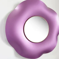 Ghirò Studio Specchio da parete rosa Undulate><noscript><img width=