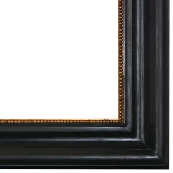 Caiafa Specchio da parete Salvator Rosa in ebano e oro #2> Specchi Da Parete