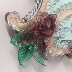 Fratelli Tosi Specchio da parete veneziano "London" in vetro di Murano> Specchi Da Parete