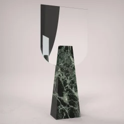 Carcino Design Specchio da tavolo Ophelia Verde Alpi><noscript><img width=