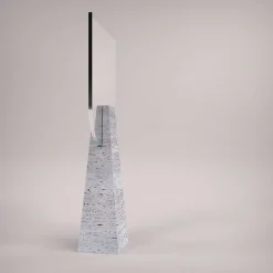 Carcino Design Specchio da tavolo Ophelia in travertino><noscript><img width=